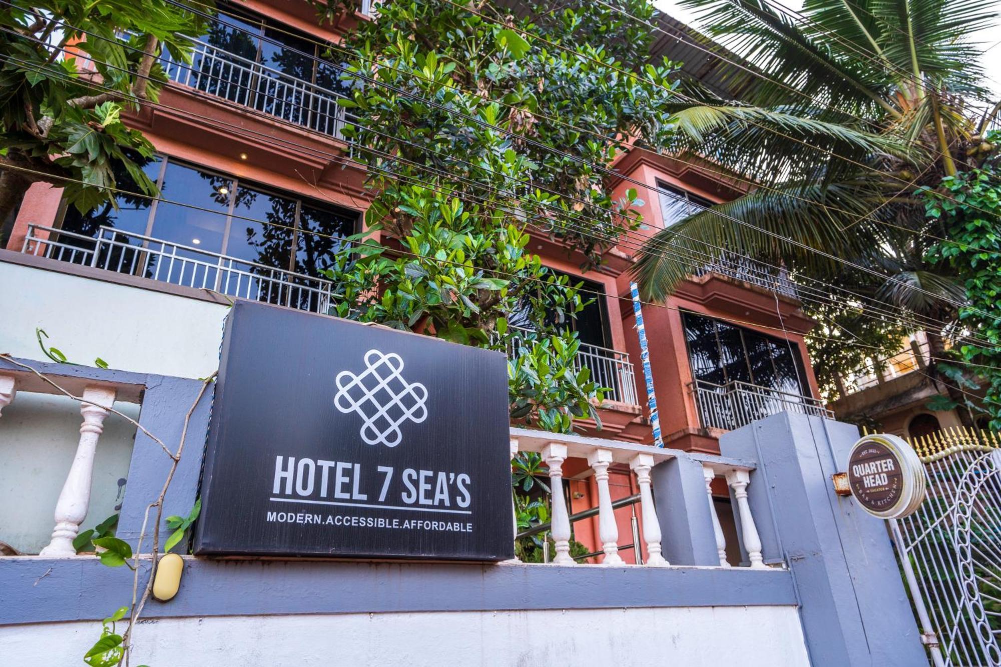Hotel 7 Seas Vagator Esterno foto